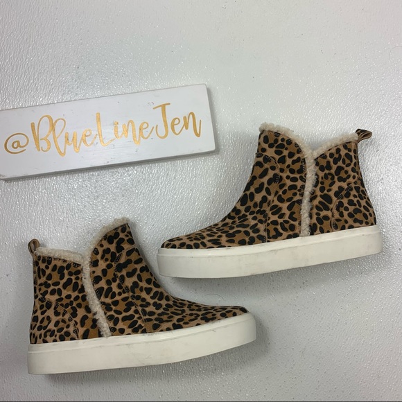 Sole Society Shoes - Sole Society Leopard Teagan Booties NWOT